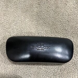 Coach Black Eyeglass Case